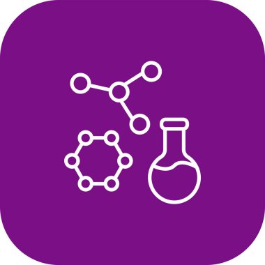 Bilim laboratuarı ikon tasarımı