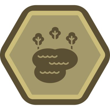 yiyecek ikonu vektör illüstrasyonu