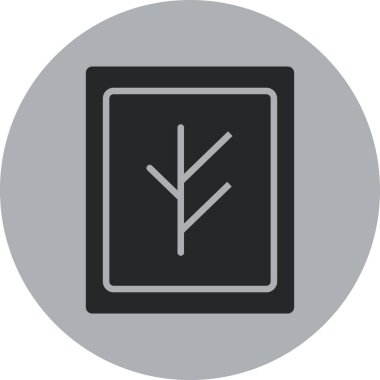 Modern simgenin vektör illüstrasyonu