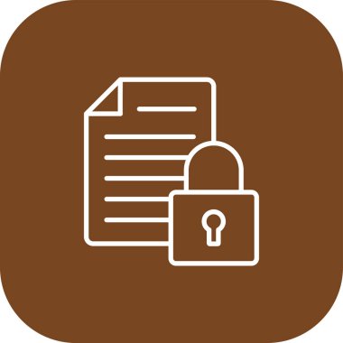 Belgenin vektör illüstrasyonu modern basit simge vektör illüstrasyonu