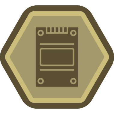 askeri simge vektör illüstrasyonu