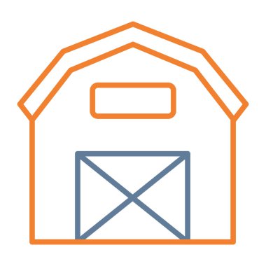 Ev. Web simgesi basit illüstrasyon