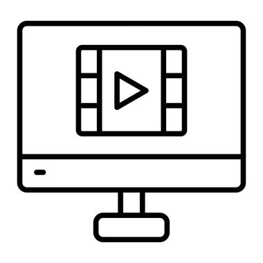 Video oynatıcı simgesi, özet biçimi