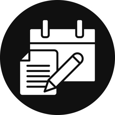 Belge. Web simgesi basit illüstrasyon