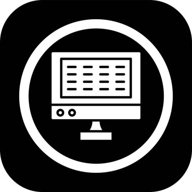 Uygulama modern simgesinin vektör illüstrasyonu