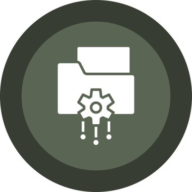 Ayarlama. Web simgesi basit illüstrasyon