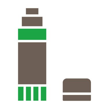 şişe simgesi vektör illüstrasyonu