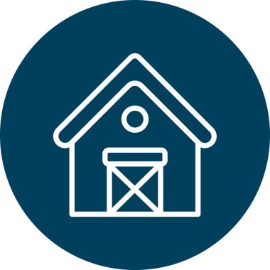 ev simgesi vektör illüstrasyonu