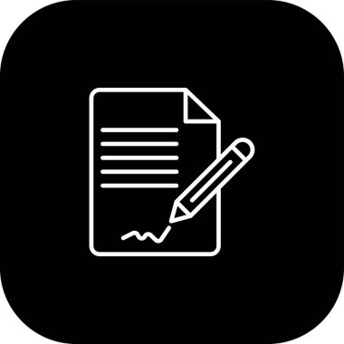 Projeniz için vektör belge simgesi