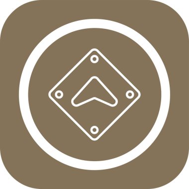 Modern b 'nin vektör illüstrasyonu eksik simgesi