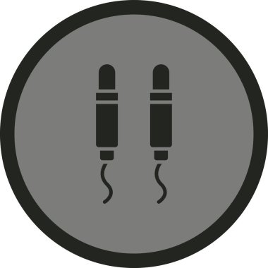 Bir b eksikliği simgesinin vektör çizimi