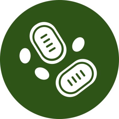 Haplar. Web simgesi basit illüstrasyon