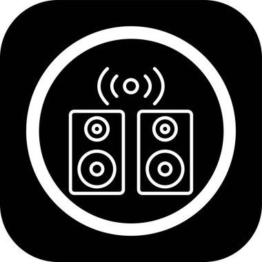 vektör müzik düz simgesi