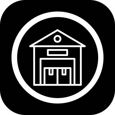 Benzersiz yapı vektörü simgesi