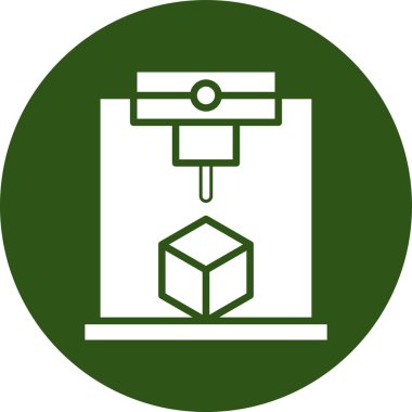 Kutu. Web simgesi basit illüstrasyon