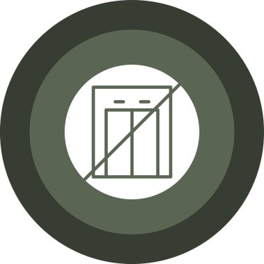 Modern b 'nin vektör illüstrasyonu eksik simgesi