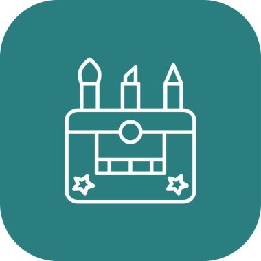 Eğitim simgesinin vektör illüstrasyonu