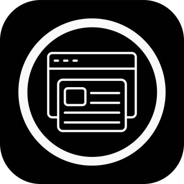 Kişisel ve kullanım için vektör simgesi