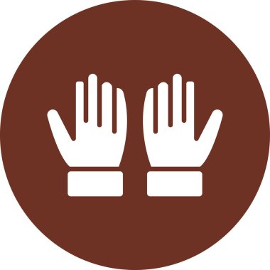 Eller simge vektör illüstrasyonu