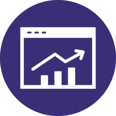 Web simgesinin vektör illüstrasyonu