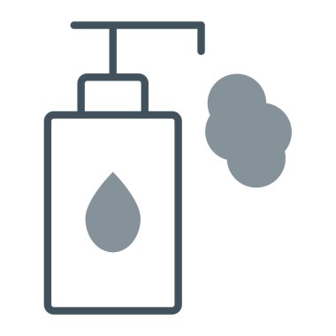 su şişesi simgesi, vektör illüstrasyonu