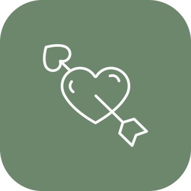 kalp ağı simgesi, vektör illüstrasyonu