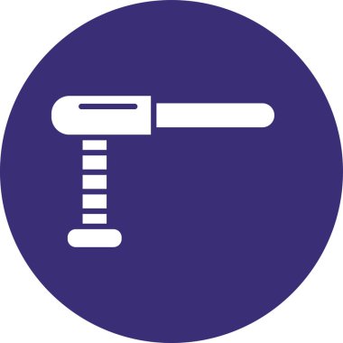 Axe vektör simgesi modern basit illüstrasyon