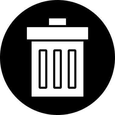 Çöp tenekesi. Basit tasarım