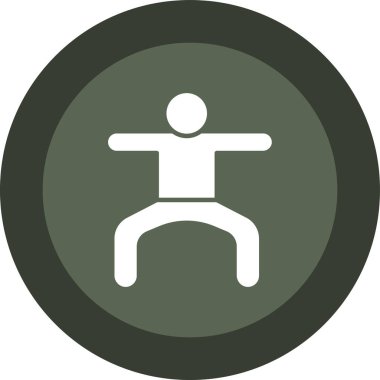 İnsan. Web simgesi basit illüstrasyon