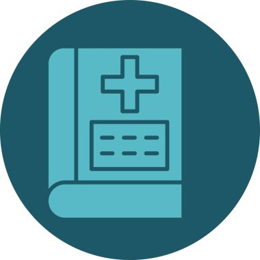 vektör hastane simgesi illüstrasyonu