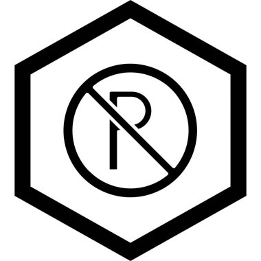 Para para birimi simgesi ana hat biçiminde