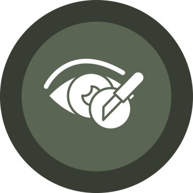 Tek bir izole simgenin vektör illüstrasyonu