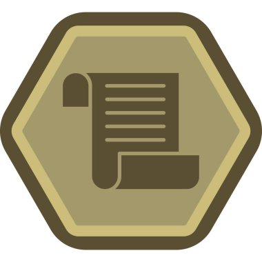 Modern simgenin vektör illüstrasyonu