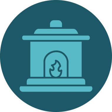 vektör ateş simgesi