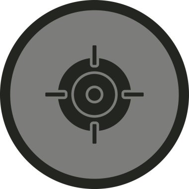 hedef simge vektör illüstrasyonu