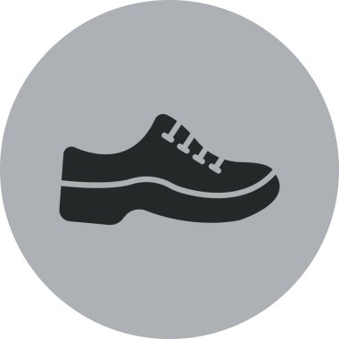 Benzersiz ayakkabı vektör simgesi