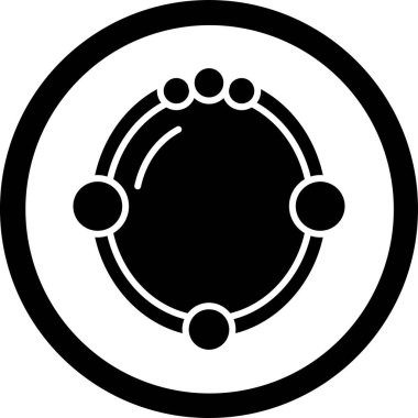 Top. Web simgesi basit illüstrasyon