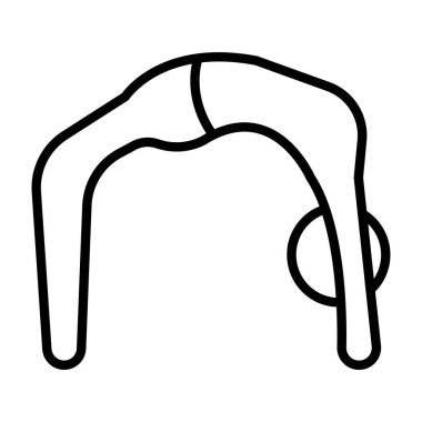 İnsan bacak simgesi, vektör biçimi