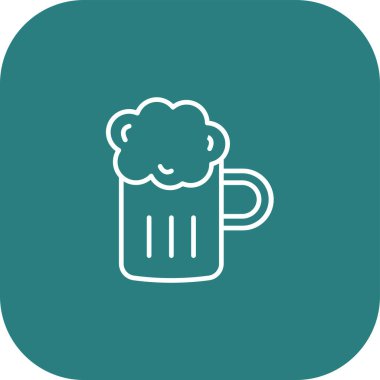 bira simgesi, vektör illüstrasyonu