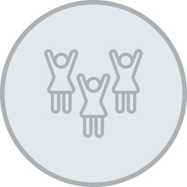 Eşsiz bowling vektör çizgisi simgesi