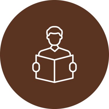 İnsan simgesinin vektör illüstrasyonu