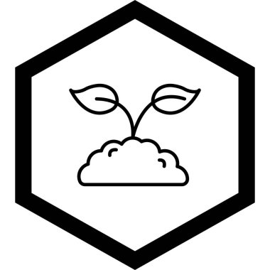 Arı simgesinin vektör illüstrasyonu