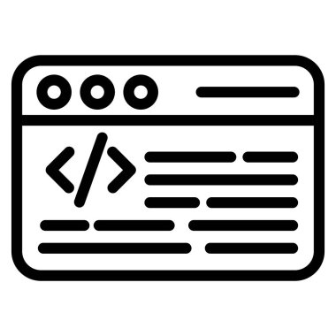 Geliştirme için ağ simgesi