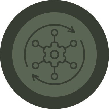 Ayarlama. Web simgesi basit illüstrasyon