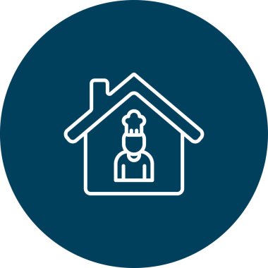 ev simgesi vektör illüstrasyonu