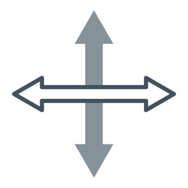 ok vektör araç çubuğu simgesini genişlet