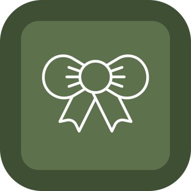 Rozet simgesi, vektör illüstrasyonu