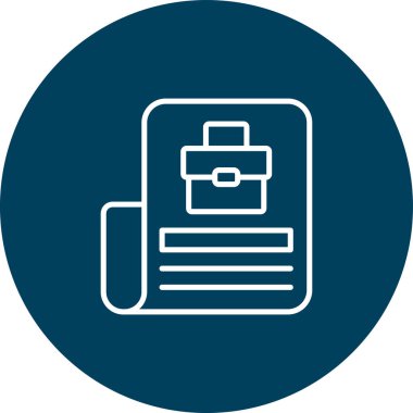 Vektör Dizin simgesi, vektör illüstrasyonu