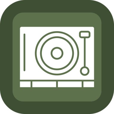 müzik çalar vektör illüstrasyonu