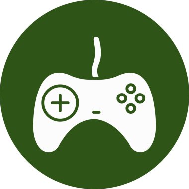 Oyun kolu. Web simgesi basit illüstrasyon